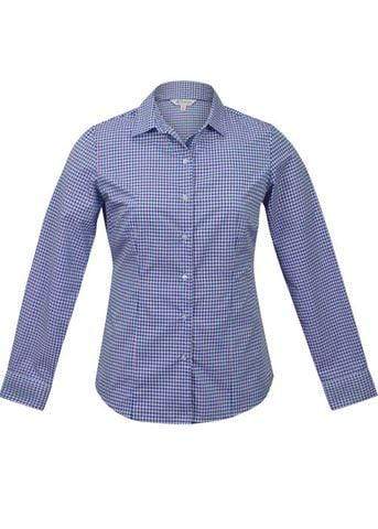 Aussie Pacific Ladies Epsom Long Sleeve Shirt 2907L Corporate Wear Aussie Pacific Mauve 4